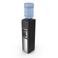 Water Cooler Black PNG & PSD Images