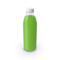 Green Juice Bottle PNG & PSD Images