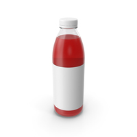 Juice Bottle Red PNG & PSD Images