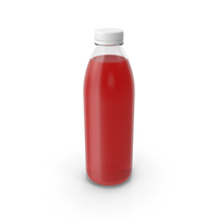 Red Juice Bottle PNG & PSD Images