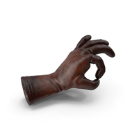 Leather Glove OK Gesture PNG & PSD Images