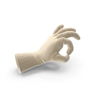 Suede Glove Ok Pose PNG & PSD Images