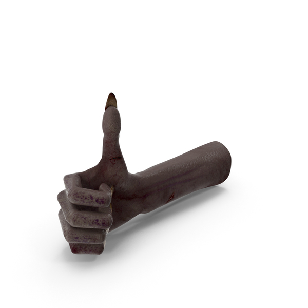 Dark Creature Hand Thumb Up PNG & PSD Images