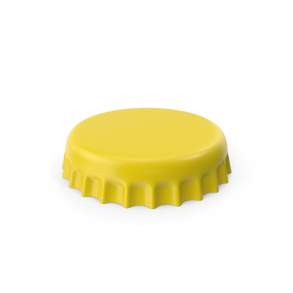 Yellow Bottle Cap PNG & PSD Images