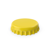 Yellow Bottle Cap PNG & PSD Images
