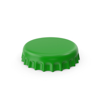 Green Bottle Cap PNG & PSD Images