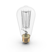 Vintage Light Bulb PNG & PSD Images