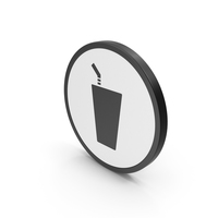 Drink Icon Black PNG & PSD Images