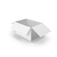 White Cardboard Box PNG & PSD Images