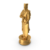 Chess Piece King Gold PNG & PSD Images