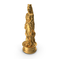 Chess Piece Queen Gold PNG & PSD Images