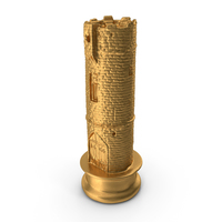 Chess Piece Rock Gold PNG & PSD Images