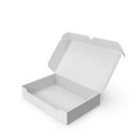 White Cardboard Packaging Box PNG & PSD Images