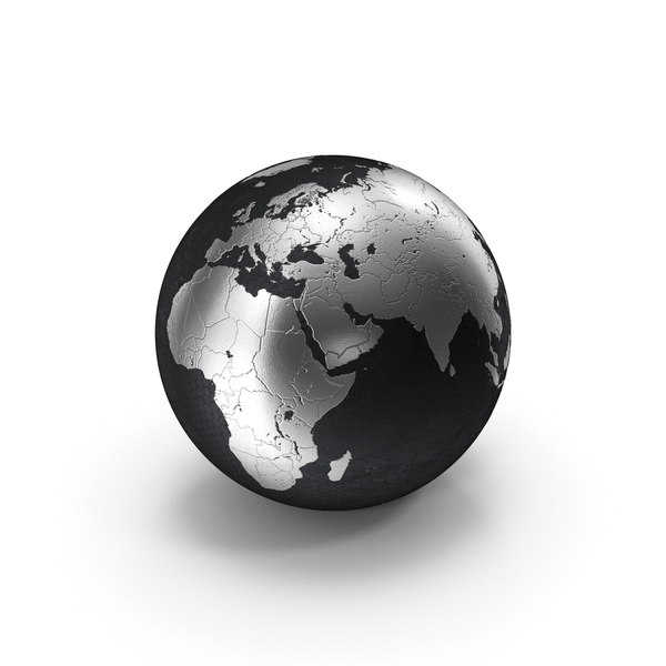 Silver Globe PNG & PSD Images