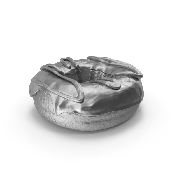 Donut Silver PNG & PSD Images