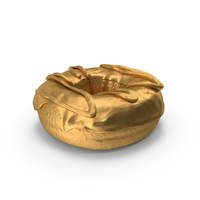Donut Gold PNG & PSD Images