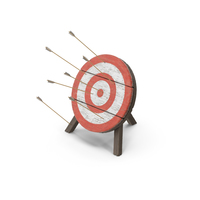 Archery Target With Arrows PNG & PSD Images
