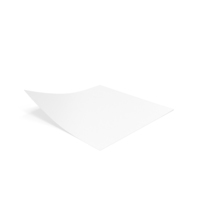 White Sticky Notes PNG & PSD Images