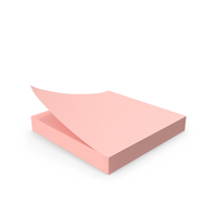Sticky Notes Pink PNG & PSD Images