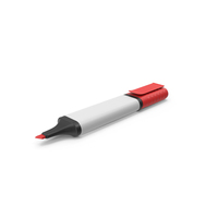 Red Highlighter Opened PNG & PSD Images