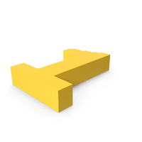 Stylized Cartoon Voxel Pixel Art Number 1 PNG & PSD Images