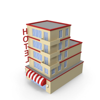 Cartoon Hotel PNG & PSD Images