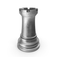 Chess Piece Rook Silver PNG & PSD Images