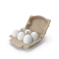 鸡蛋白色包装盒PNG和PSD图像