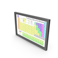 Periodic Table of Elements PNG & PSD Images