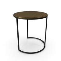 Knurl Large Accent Table PNG & PSD Images