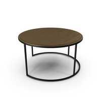 Knurl Large Coffee Table PNG & PSD Images