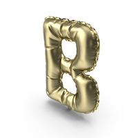 Balloon Letter B PNG & PSD Images