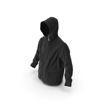 Men's Jacket Black PNG & PSD Images