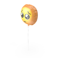 Crying Sad Emoji Balloon PNG & PSD Images