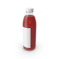 Red Juice Bottle PNG & PSD Images