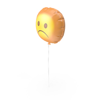 Very Sad Emoji Balloon PNG & PSD Images