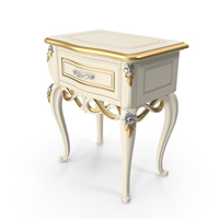 Baroque  Nightstand PNG & PSD Images