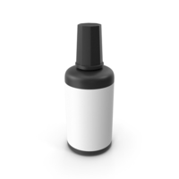 Correction Fluid Black PNG & PSD Images