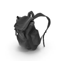 Mens Backpack Black PNG & PSD Images