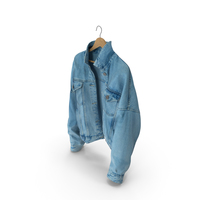 Womens Jean Jacket PNG & PSD Images