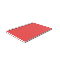 Red NotePad PNG & PSD Images