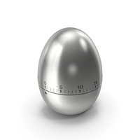 Egg Shaped Kitchen Timer PNG & PSD Images