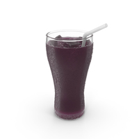 Soda Grape with Droplets PNG & PSD Images