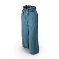 Women's Pants Dark Blue PNG & PSD Images