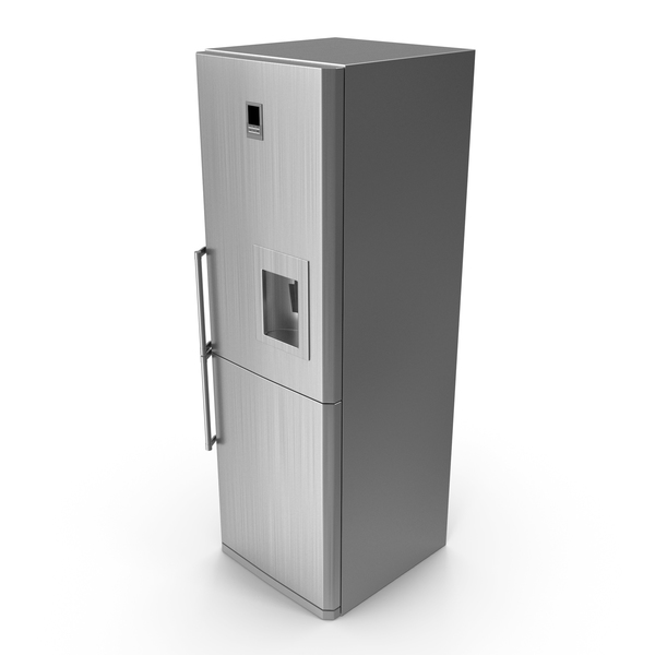 Stainless Steel Fridge PNG & PSD Images