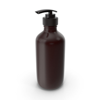 Bottle With Dispenser Brown PNG & PSD Images