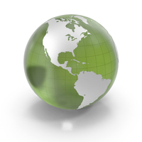 Green Glass Earth PNG & PSD Images