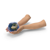 Hands Holding Earth PNG & PSD Images