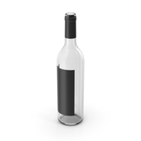 Wine Bottle Empty PNG & PSD Images