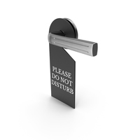 Hotel Do Not Disturb Sign PNG & PSD Images